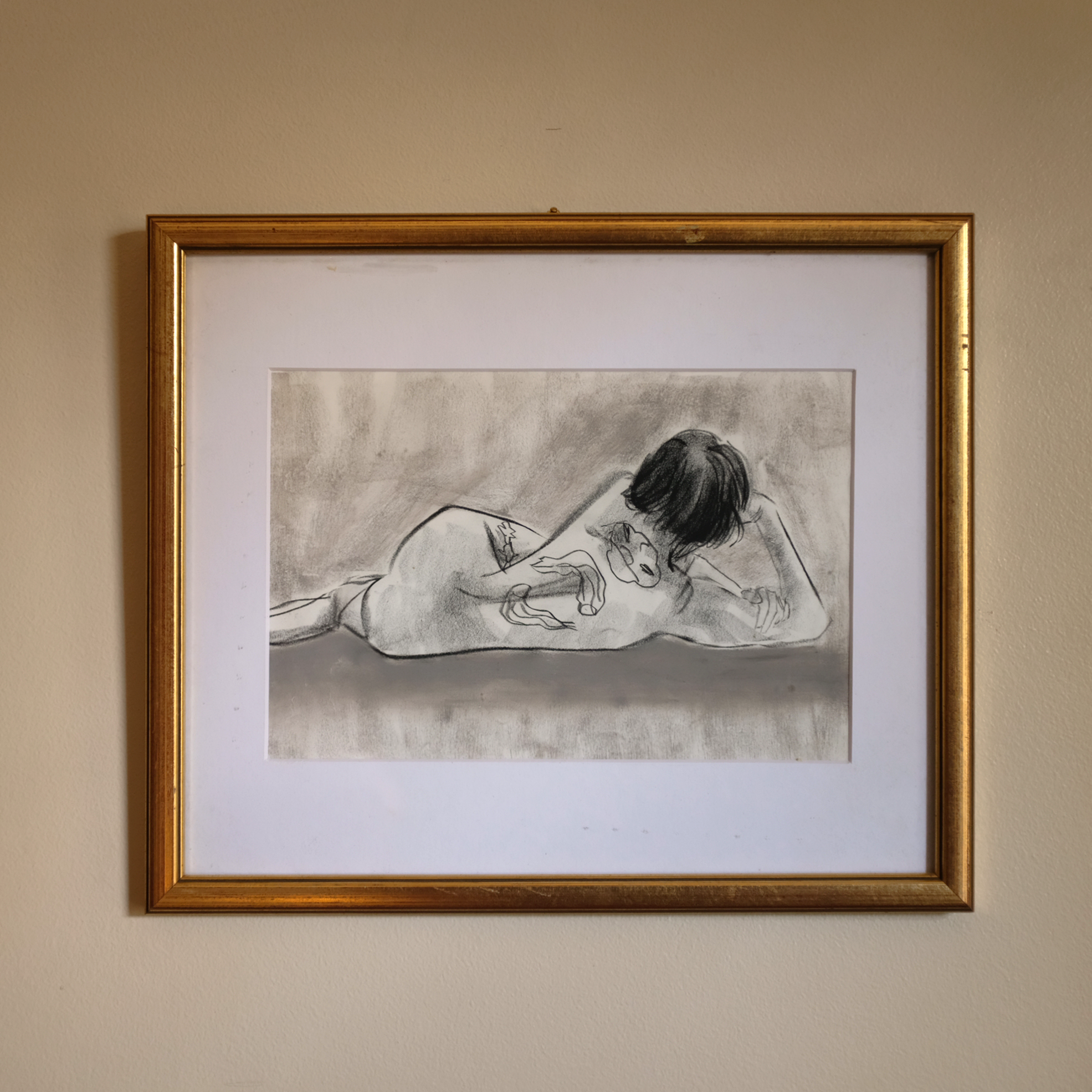 Figure with Tattoos Study